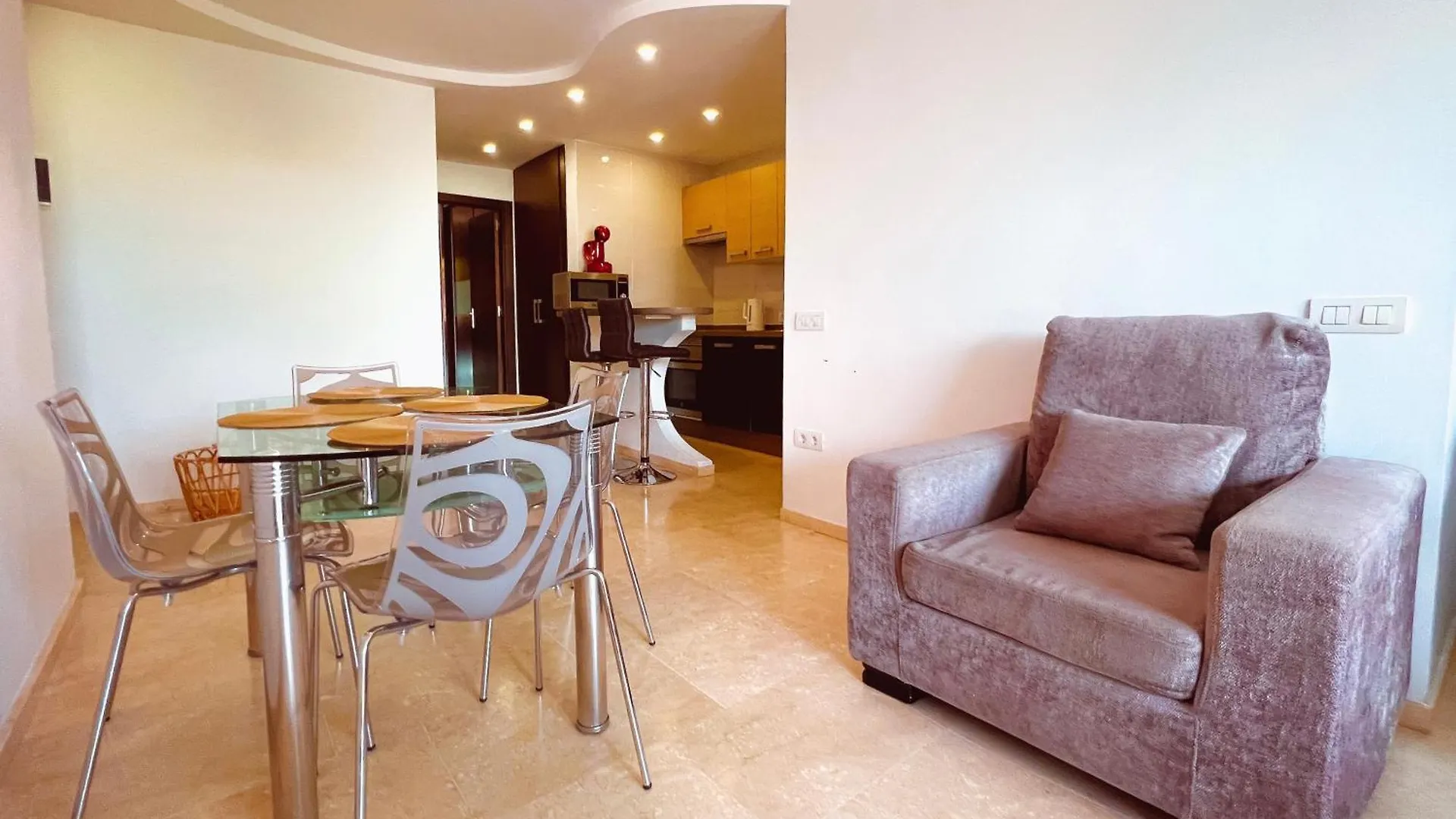 First Line Apartment In El Beril Playa Del Duque Pd1 Адехе 0*,
